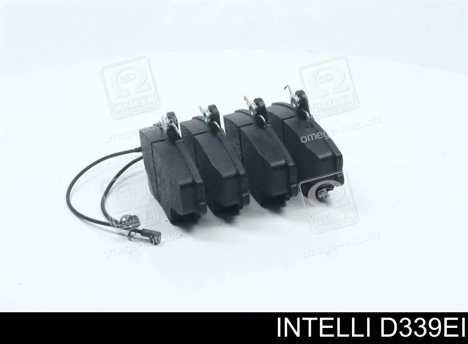 D339EI Intelli колодки тормозные передние дисковые