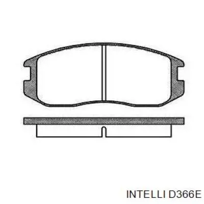 D366E Intelli Колодки передние