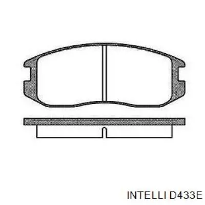 Передние тормозные колодки D433E Intelli