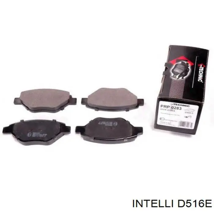 D516E Intelli колодки тормозные передние дисковые