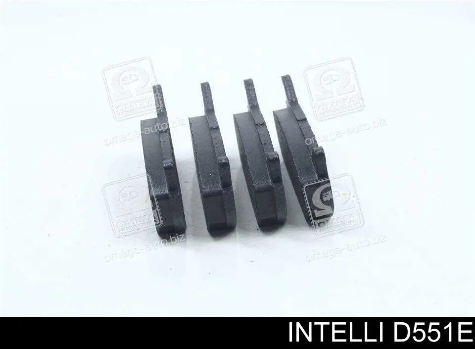 Задние тормозные колодки D551E Intelli