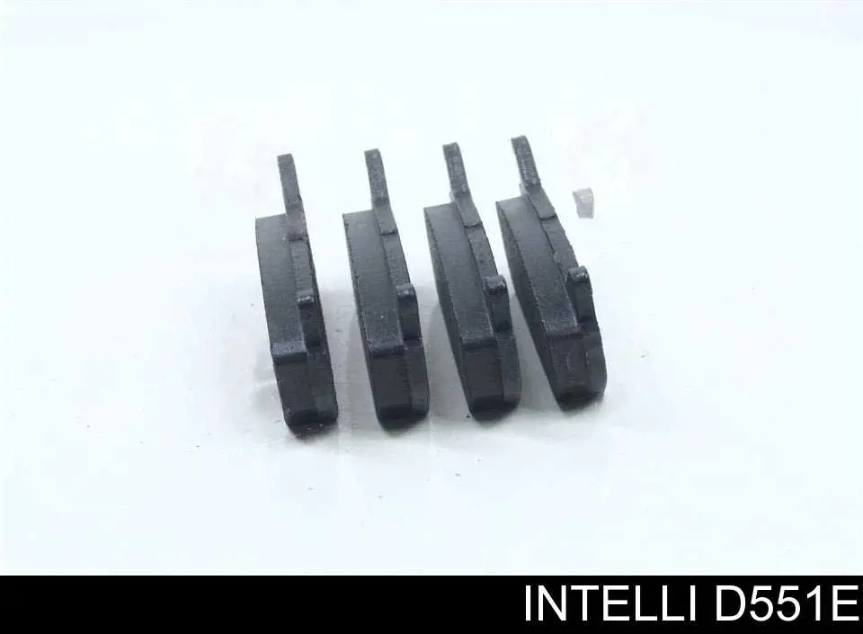 D551E Intelli Колодки тормозные дисковые комплект