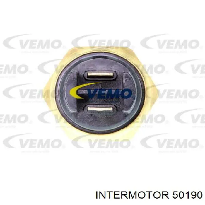 50190 Intermotor датчик температуры охлаждающей жидкости (включения вентилятора радиатора)