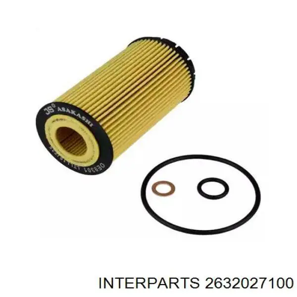2632027100 Interparts Масляный фильтр двигателя