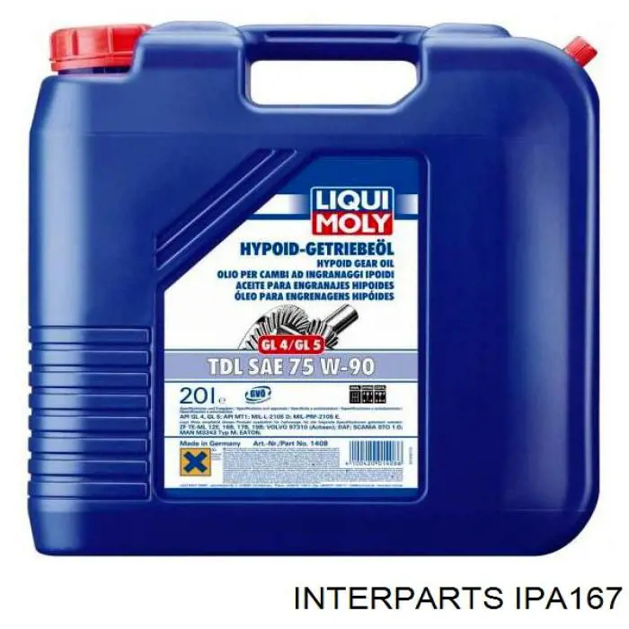Фильтр воздушный Interparts IPA167