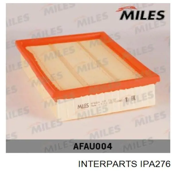 IPA276 Interparts Воздушный фильтр двигателя