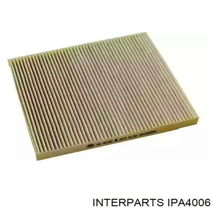 Элемент воздушного фильтра Interparts IPA4006 цена, от 7.47 USD