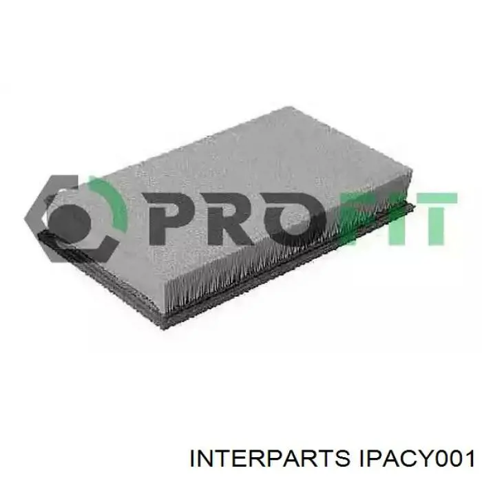 Filtro de aire IPACY001 Interparts