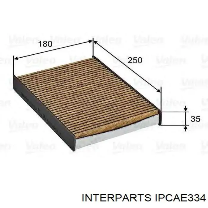 Купить IPCAE334 Interparts 