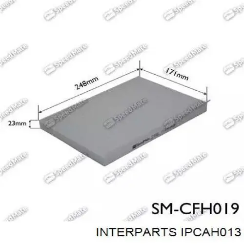 Купить IPCAH013 Interparts Фильтр салона угольный