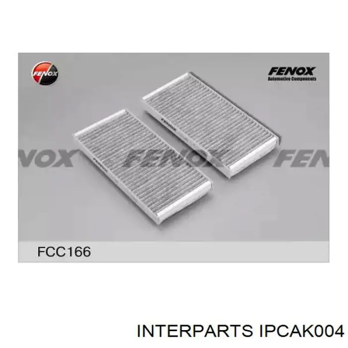 Купить IPCAK004 Interparts Фильтр салона угольный