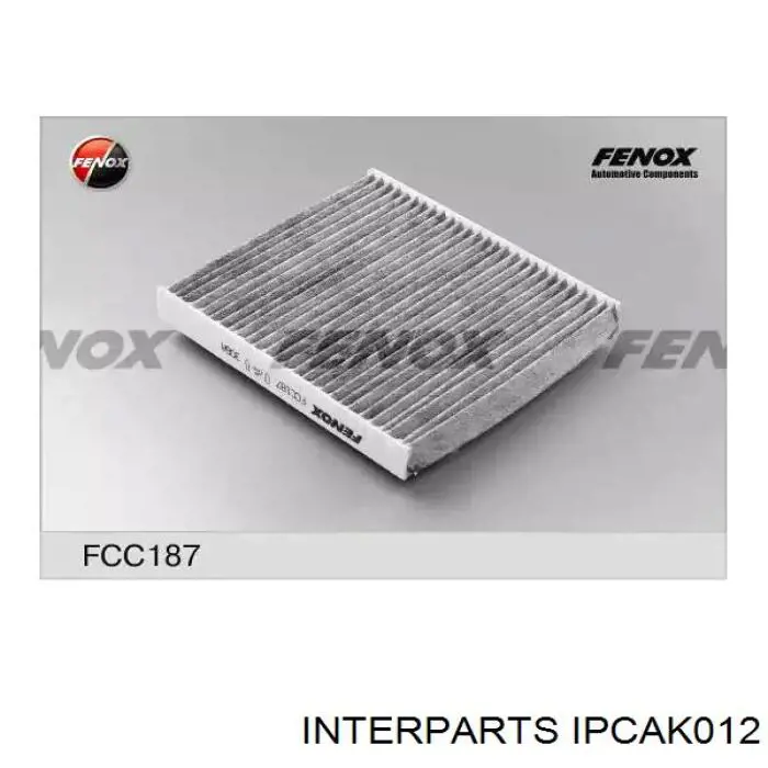 Фильтр салона IPCAK012 Interparts