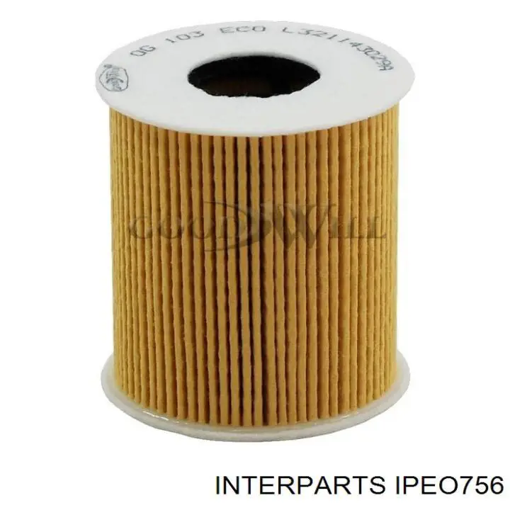 Фильтр масла Interparts IPEO756