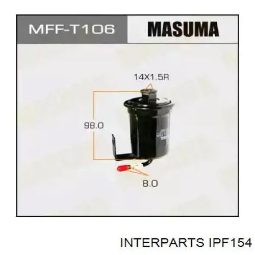 Топливный фильтр IPF154 Interparts