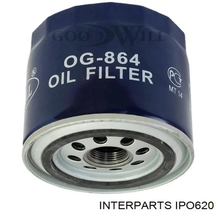 IPO620 Interparts Масляный фильтр двигателя