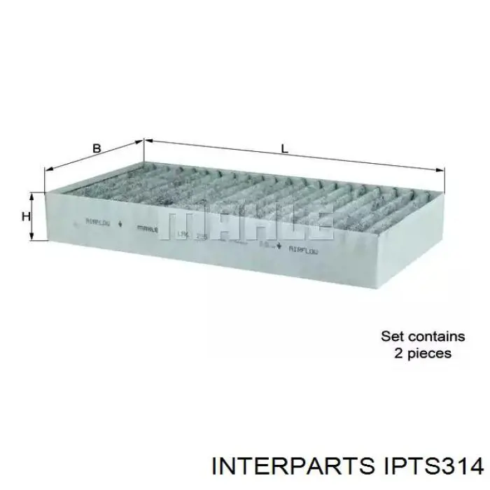 Купить IPTS314 Interparts Фильтр автоматической коробки передач