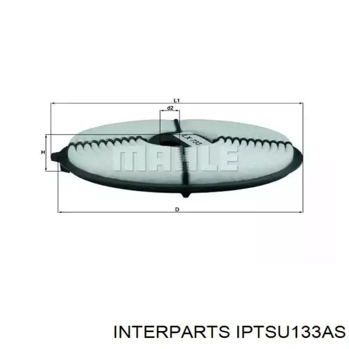 Масло АКПП Interparts IPTSU133AS