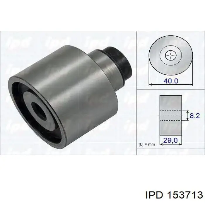 Ролик ремня ГРМ, паразитный Continental/Siemens V56350