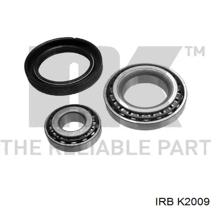 Підшипник маточини задньої, зовнішній K2009 IRB