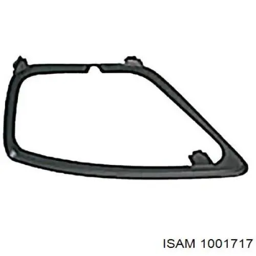 Ободок (окантовка) фары противотуманной левой 1001717 Isam