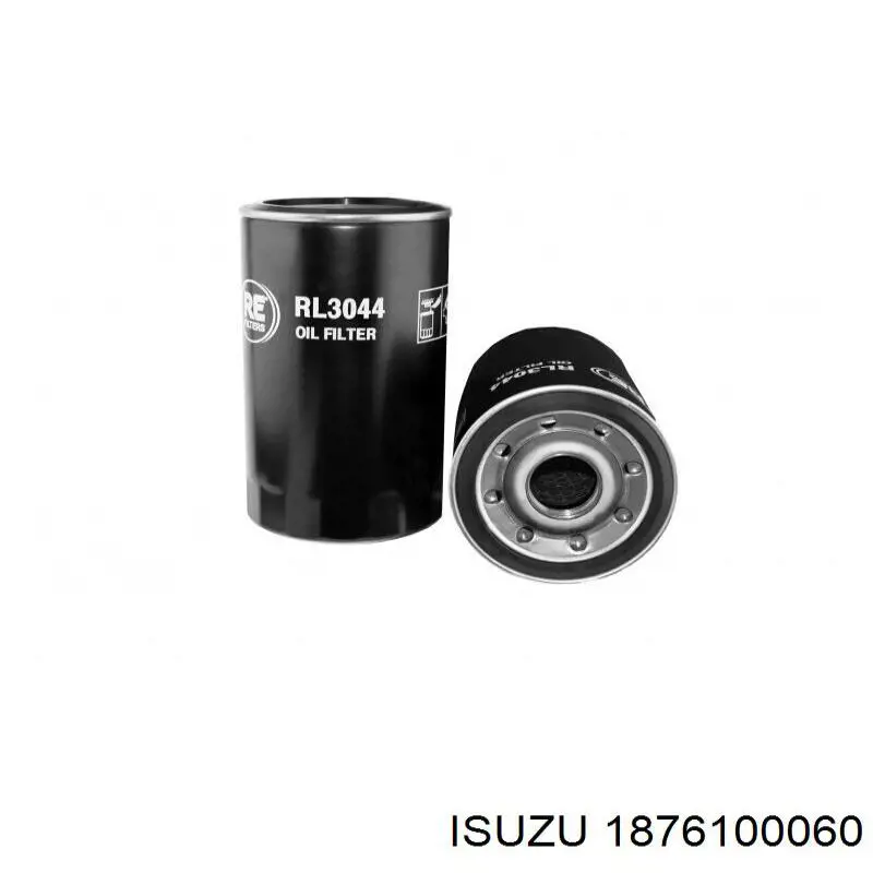 1876100060 Isuzu filtro de óleo