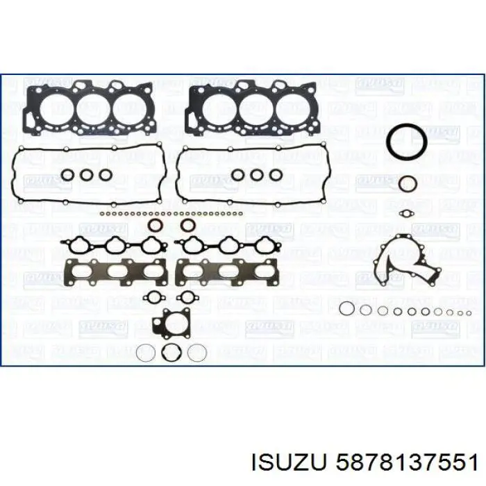 Комплект прокладок двигателя 5878137551 Isuzu