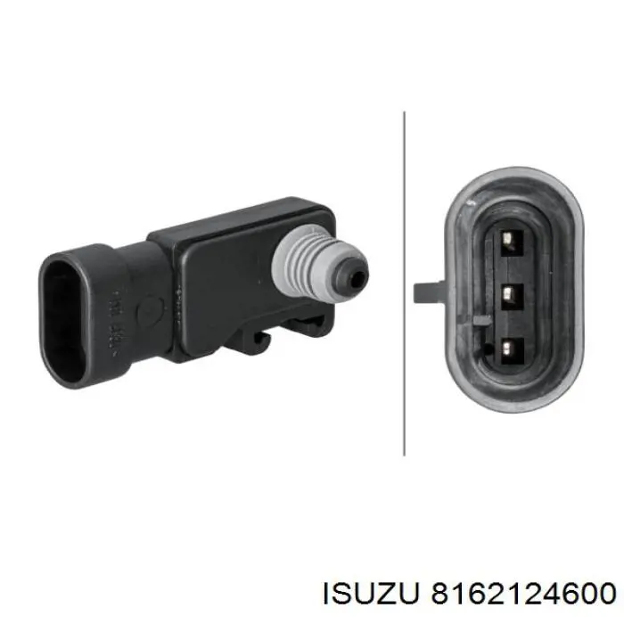 Купить 8162124600 Isuzu Датчик MAP