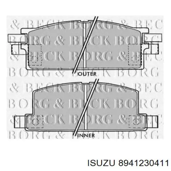 Купить 5SP287 Samko Колодки тормозные