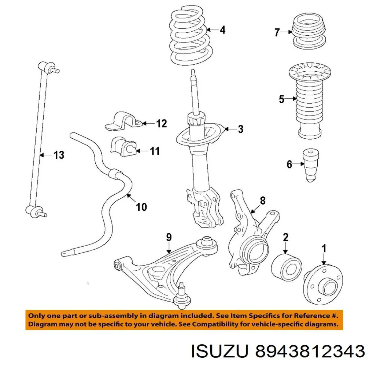  8943812343 Isuzu