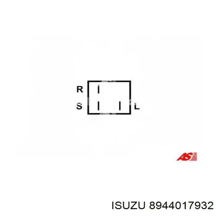 8944017932 Isuzu генератор