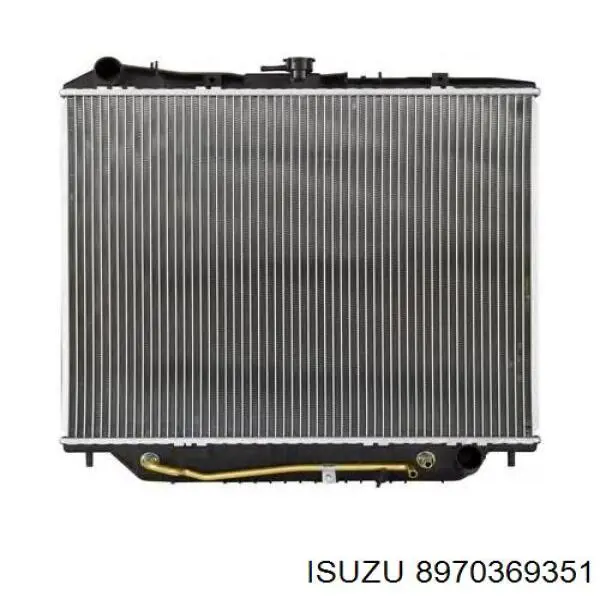 8970369351 Isuzu радиатор