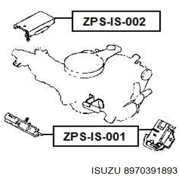 8970391893 Isuzu 