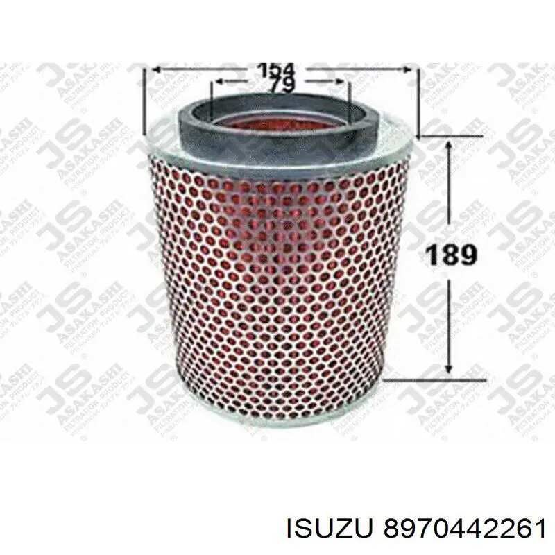 Воздушный фильтр 8970442261 Isuzu