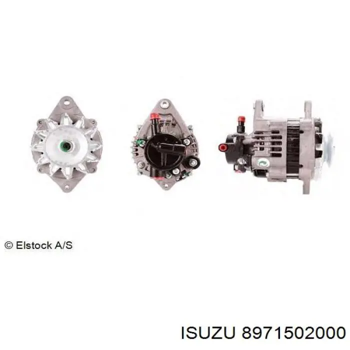 897150-2000 Isuzu генератор