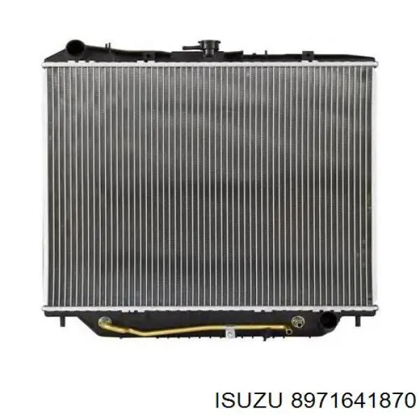 Радиатор охлаждения двигателя Isuzu 8971641870