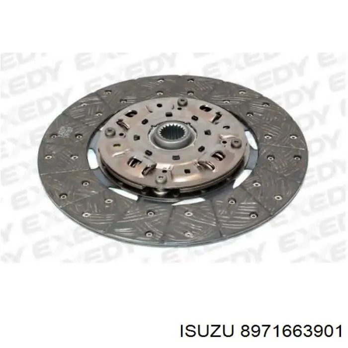 Диск сцепления 8971663901 Isuzu