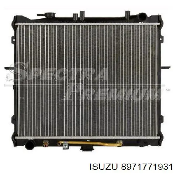 Радиатор охлаждения двигателя Isuzu 8971771931