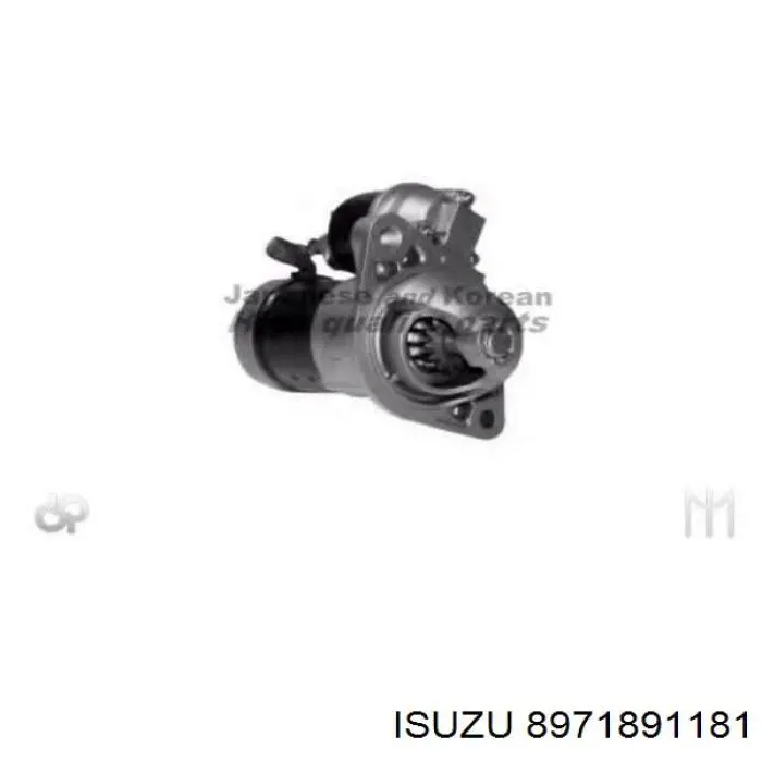 Стартер Isuzu 8971891181 цена, от 33.90 USD