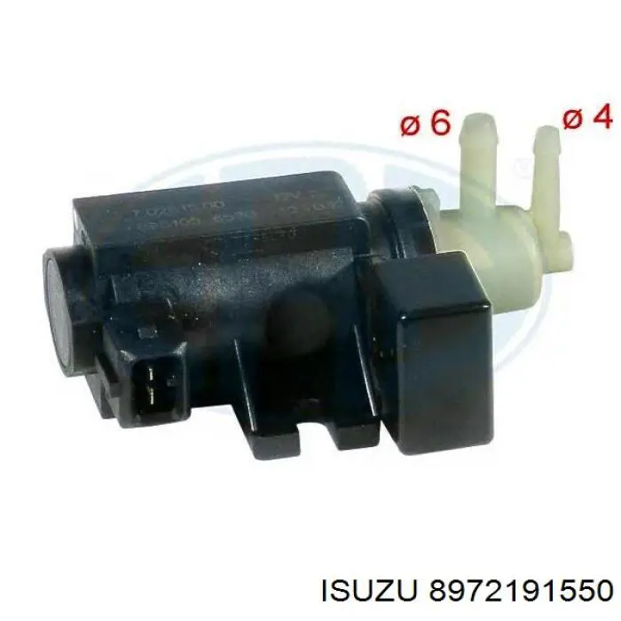 8972191550 Isuzu клапан преобразователь давления наддува (соленоид)