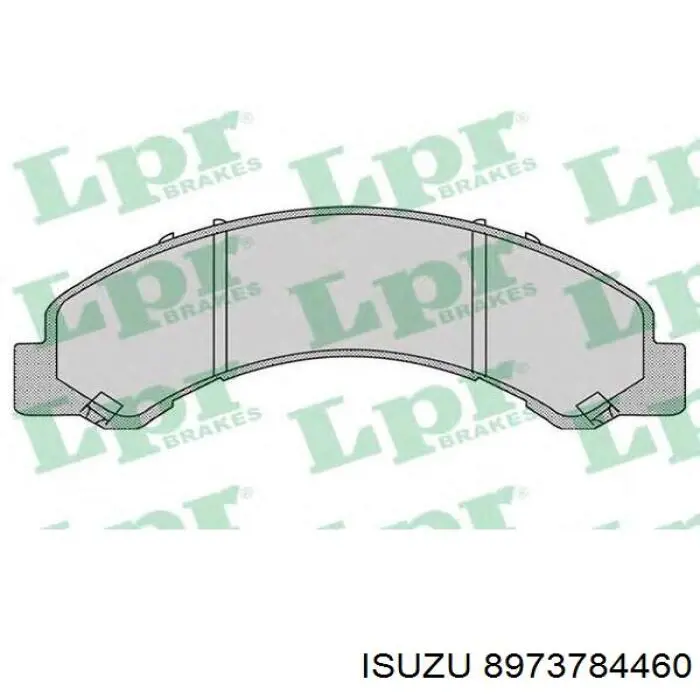 8973784460 Isuzu Колодки передние