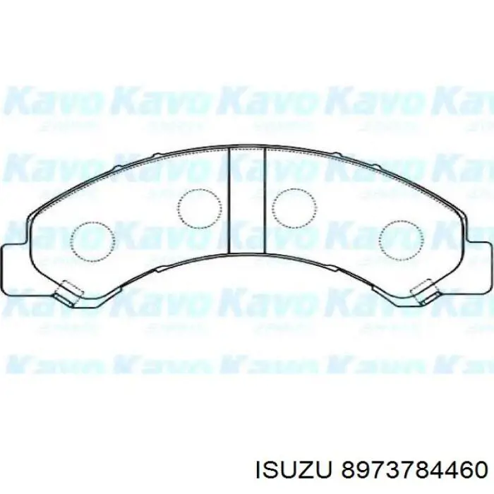 Купить 8973784460 Isuzu Колодки тормозные