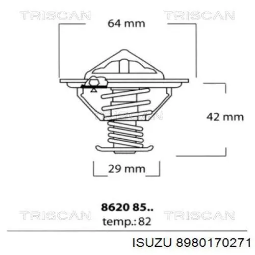  8980170270 Isuzu