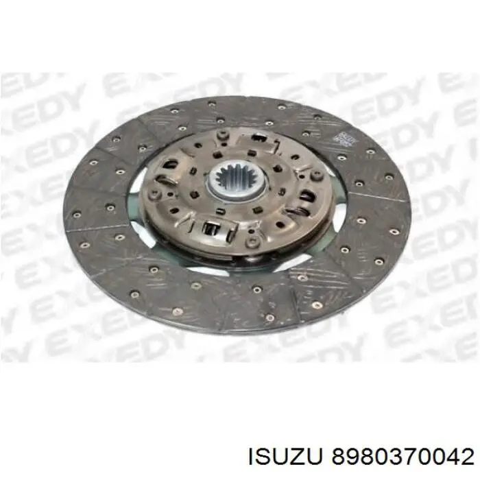 8980370042 Isuzu Диск сцепления ведомый