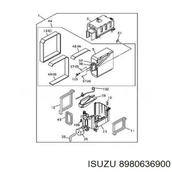  8980636900 Isuzu