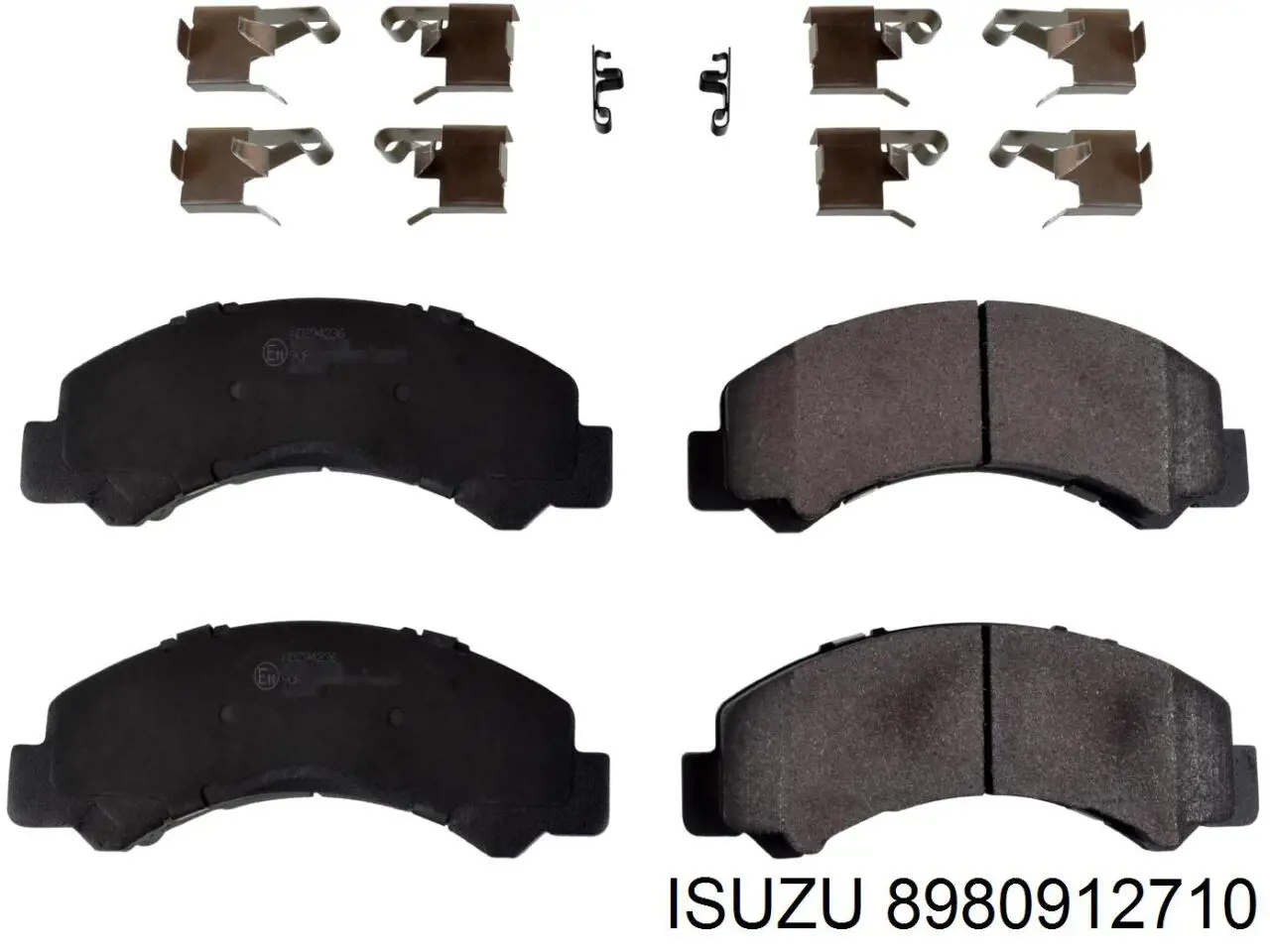 Купить 8980912710 Isuzu Колодки тормозные задние, дисковые