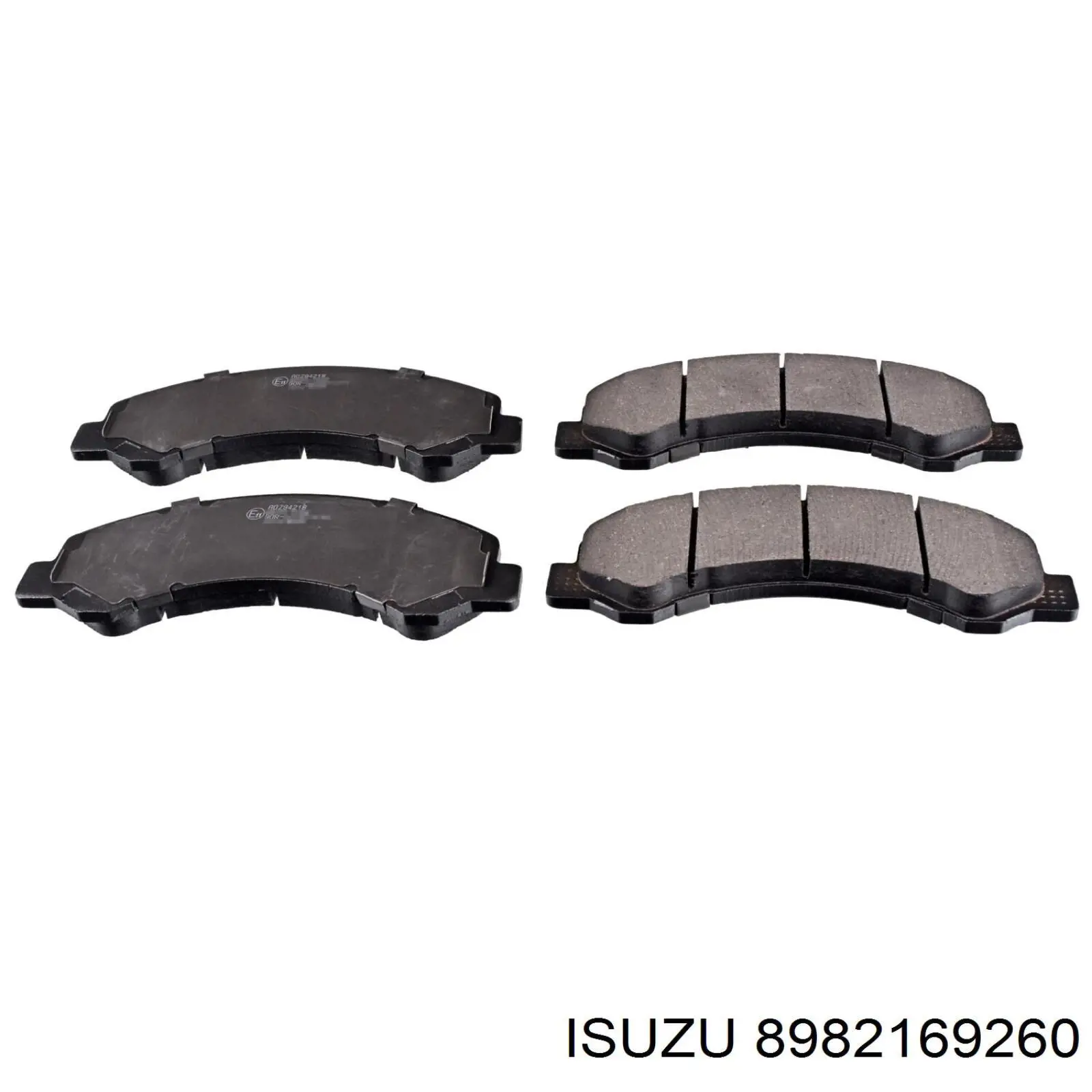 8982169260 Isuzu Колодки передние