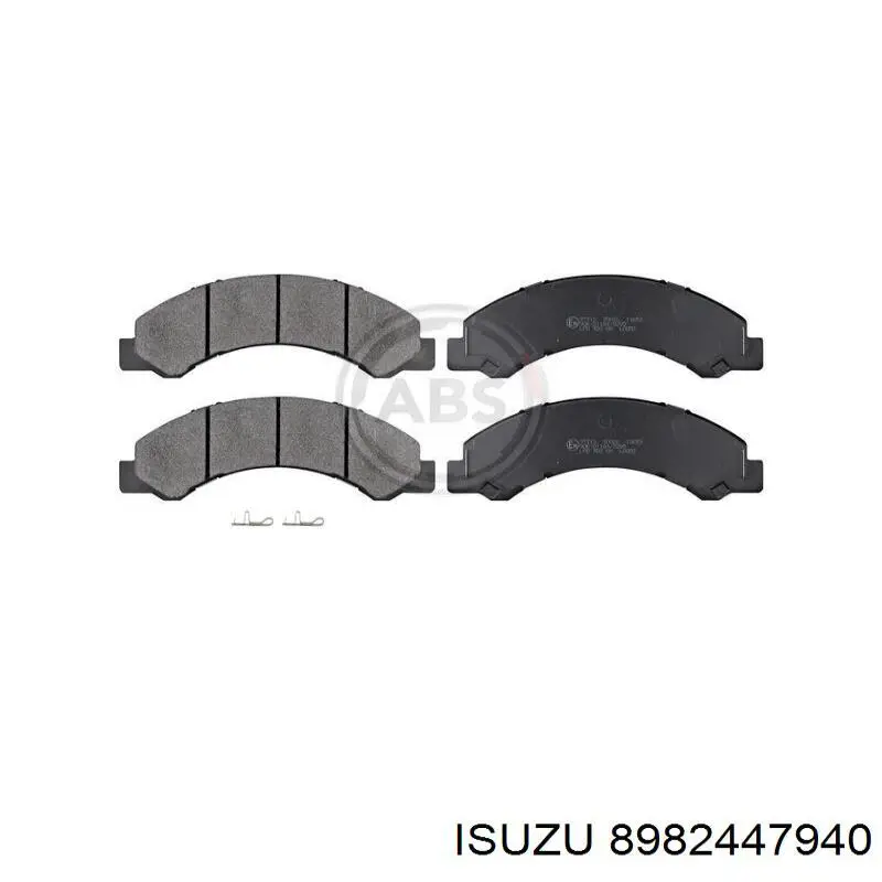 8982447940 Isuzu Колодки передние
