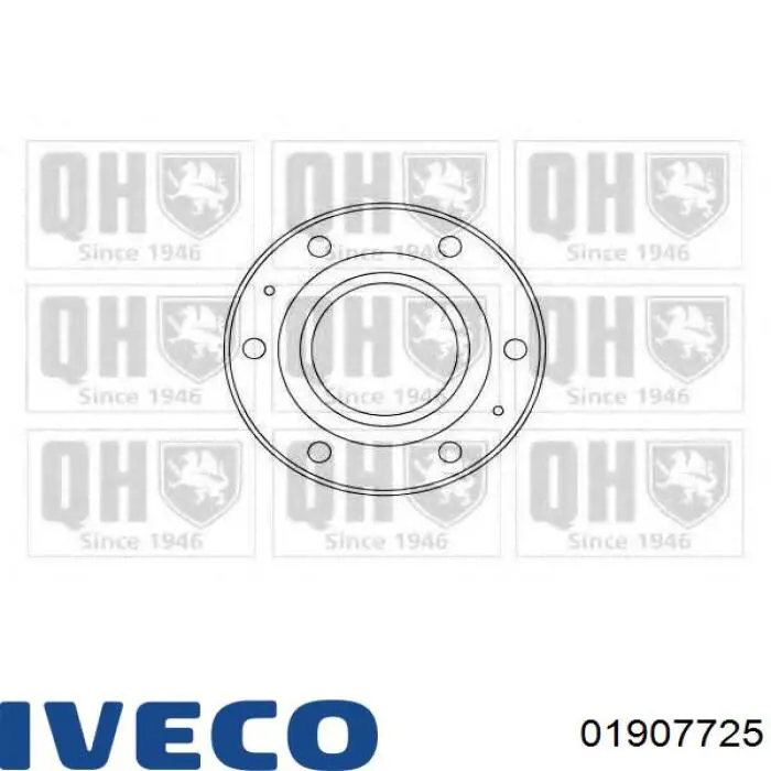 Передние тормозные диски 01907725 Iveco