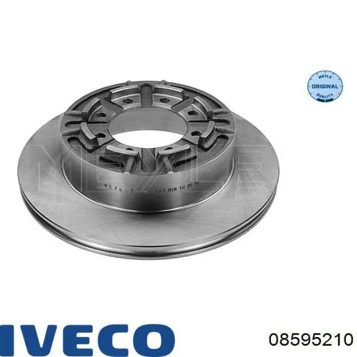 Тормозные диски 08595210 Iveco