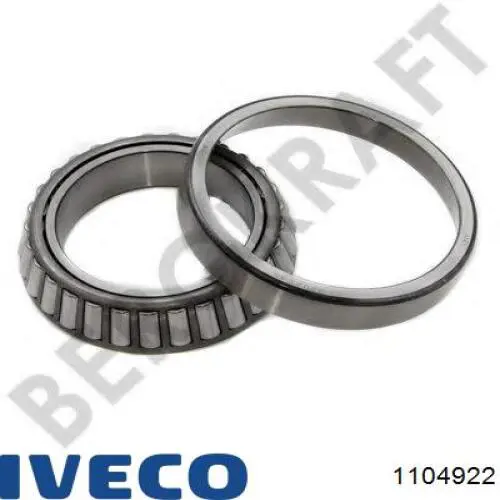1104922 Iveco Подшипник ступицы передней и задней